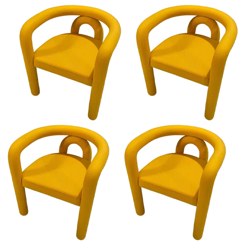 Glam Style Design Cashmere Chair Fork Bone Back Arm Kitchen Dining Chairs