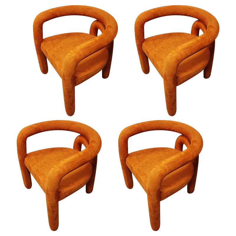 Glam Style Design Cashmere Chair Fork Bone Back Arm Kitchen Dining Chairs