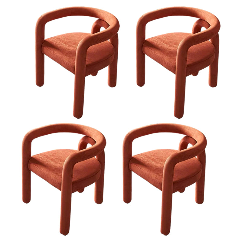 Glam Style Design Cashmere Chair Fork Bone Back Arm Kitchen Dining Chairs