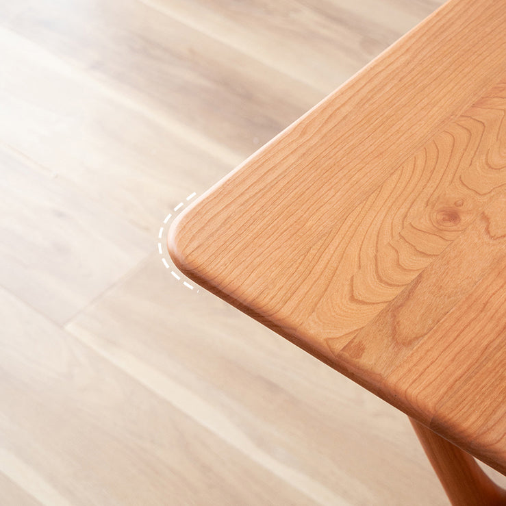 Moderner Stil Rechteck 4 Fuß Hausmöbel Massivholz Esszimmer Sammlung