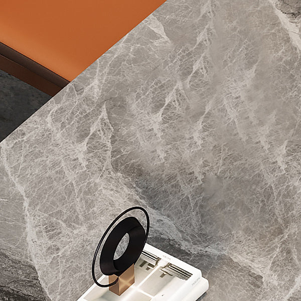 Mesa de comedor estándar de cocina moderna Mesa de comedor de piedra sinterizada con 4 patas