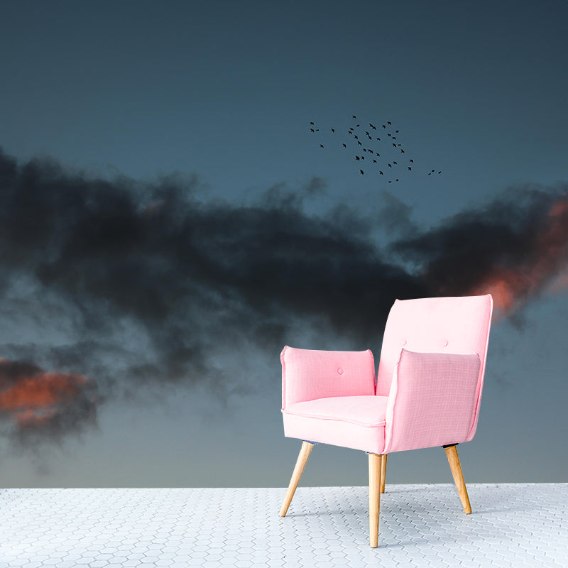 Contemporary Sky Landscapes Mural Environment Friendly Wall Art for Home