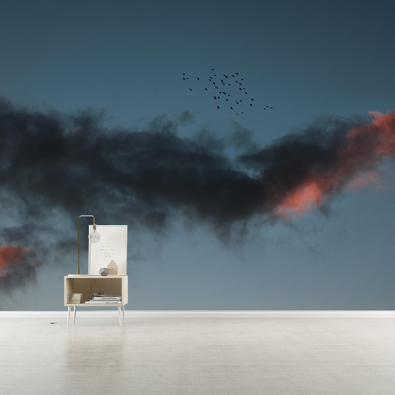 Contemporary Sky Landscapes Mural Environment Friendly Wall Art for Home