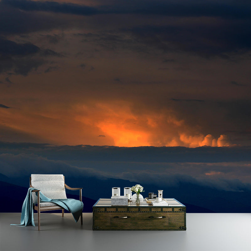 Contemporary Sky Landscapes Mural Environment Friendly Wall Art for Home