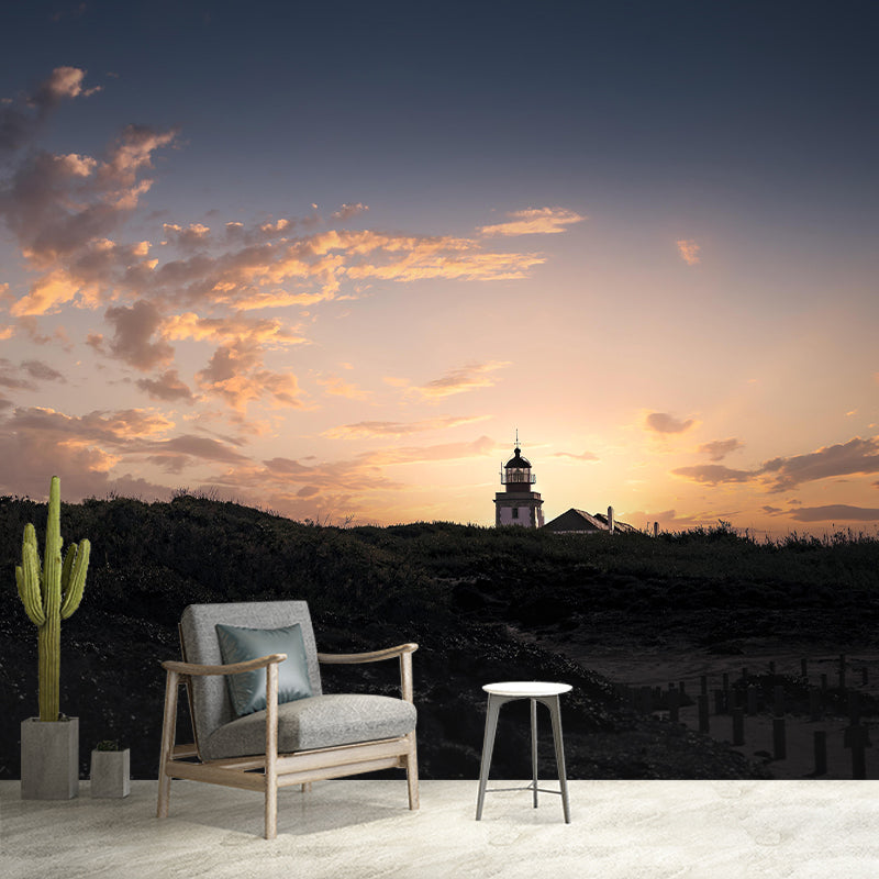 Customized Sky Landscapes Mural Wallpaper Horizontal Photography for Home