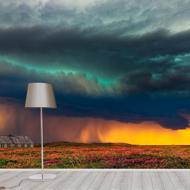 Customized Sky Landscapes Mural Wallpaper Horizontal Photography Home Decor for Home