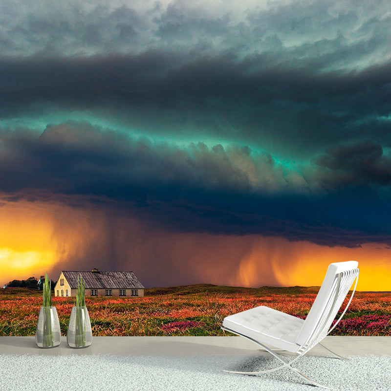 Customized Sky Landscapes Mural Wallpaper Horizontal Photography Home Decor for Home