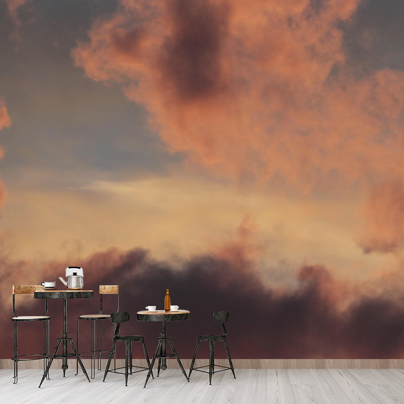 Horizontal Photography Sky Mural Environment Friendly Wall Art for Bedroom