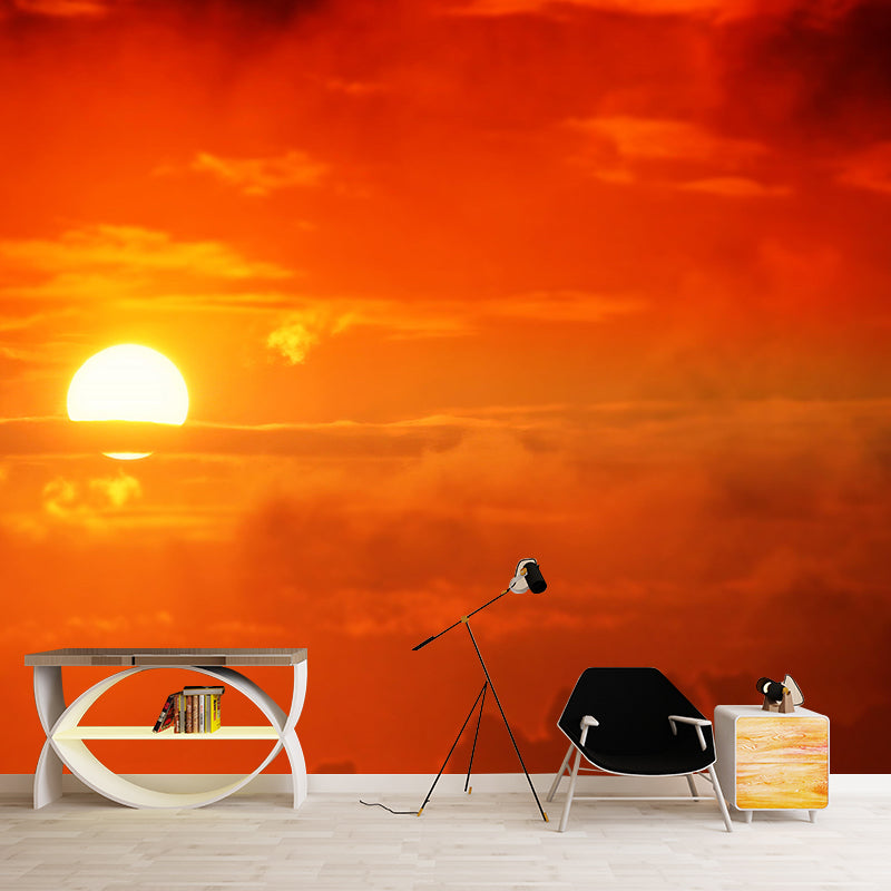 Horizontal Photography Sky Mural Environment Friendly Wall Art for Bedroom