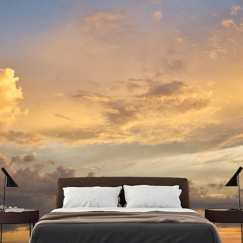 Customized Sky Landscapes Mural Wallpaper Horizontal Photography Wall Decor
