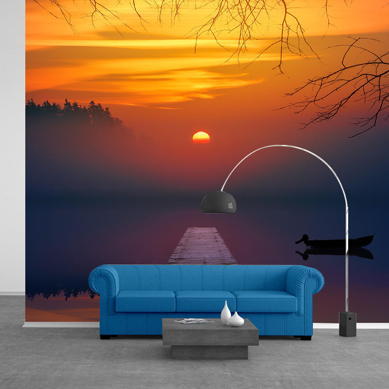 Modern Sky Landscapes Mural Environment Friendly Wall Art for Home Decor
