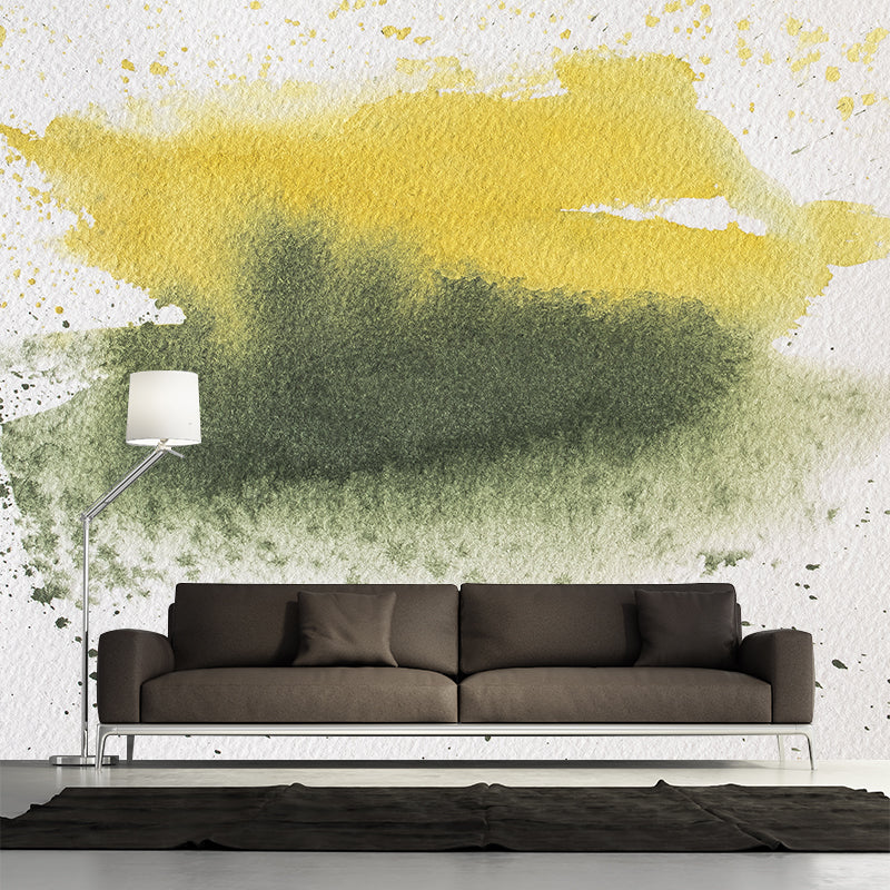 Rendering Abstraction Mural Wallpaper for Dining Room, Mildew Resistant