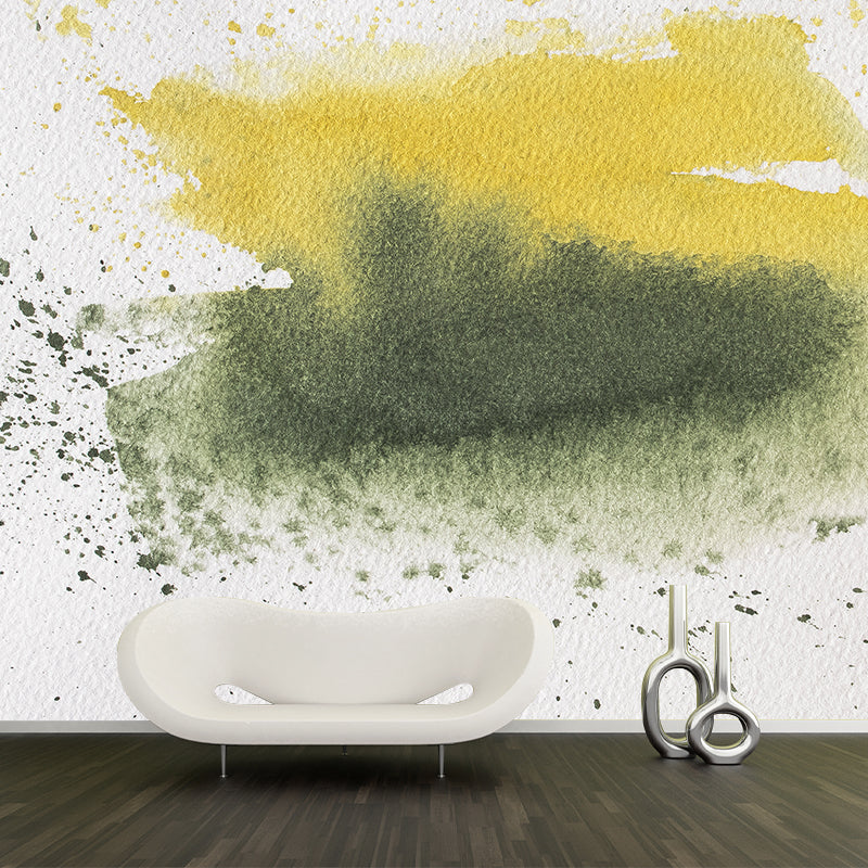 Rendering Abstraction Mural Wallpaper for Dining Room, Mildew Resistant