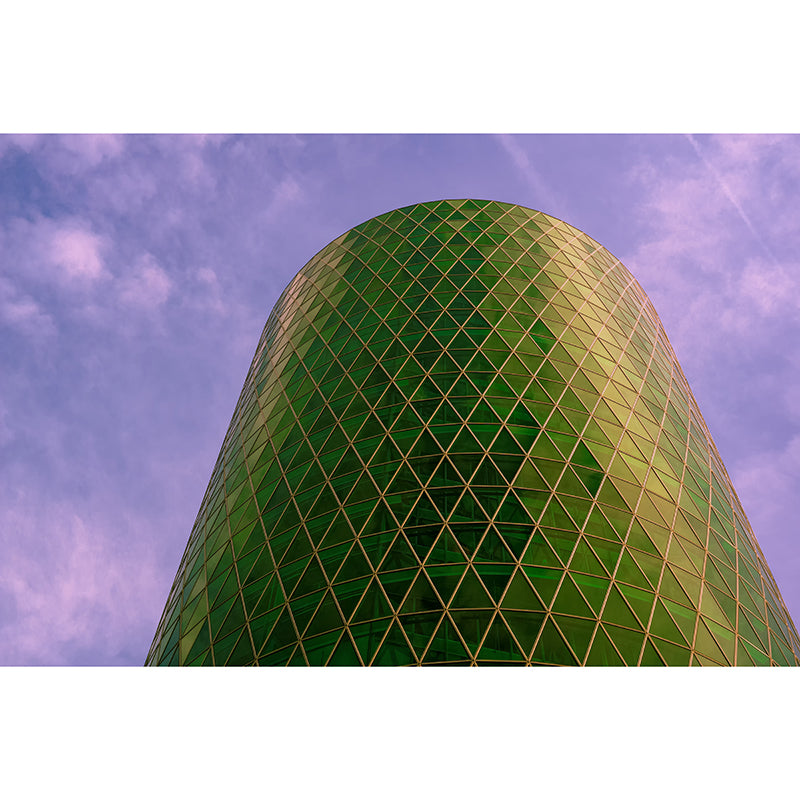 Modern City Building Mural Decal for Home Sitting Room Bedroom, Made to Measure