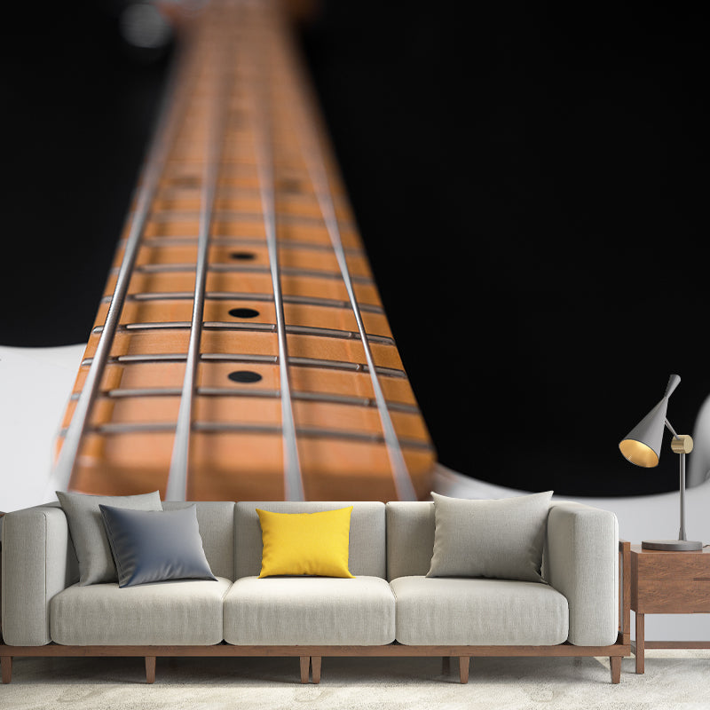 Guitar Musical Instrument Wall Mural Decal Modern Dreamy Bedroom Wall Decor