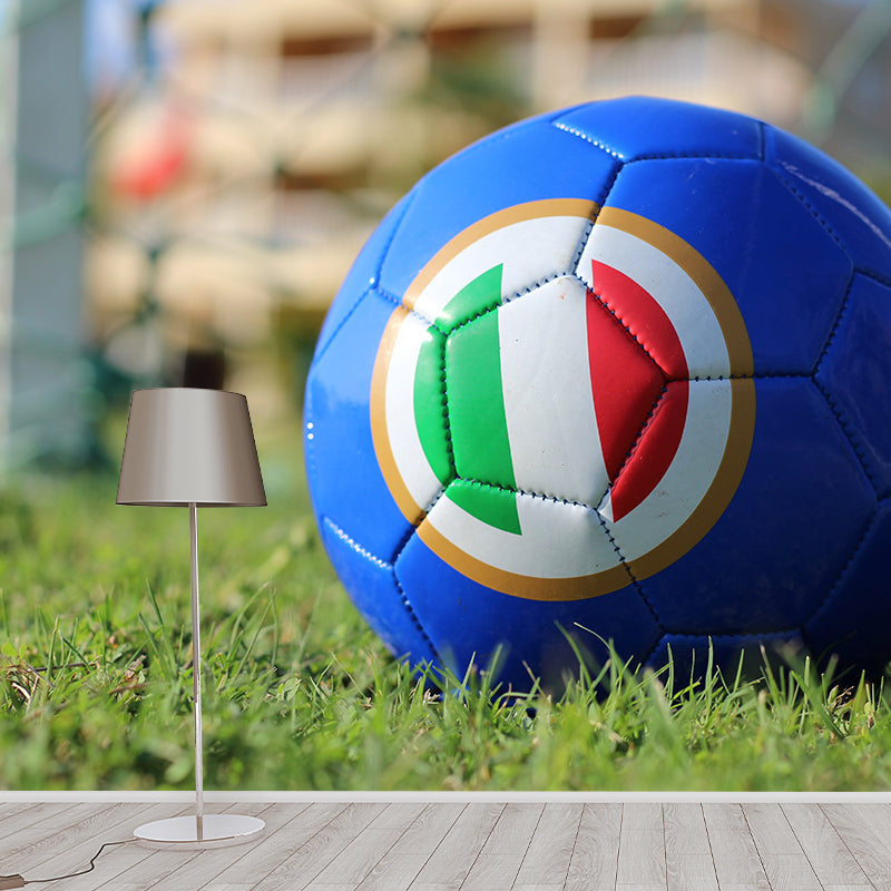 Football Sport Hobby Wall Mural Decal for Boys Bedroom, Customized Size Available