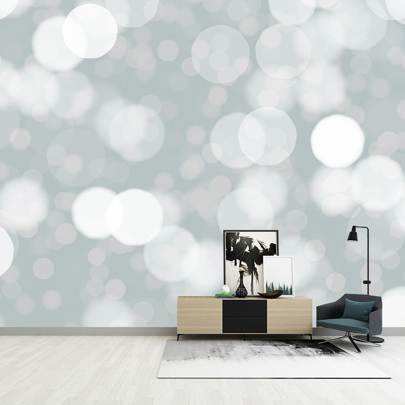 Bokeh Mural Wallpaper Moisture Resistant for Dining Room Wall Decor