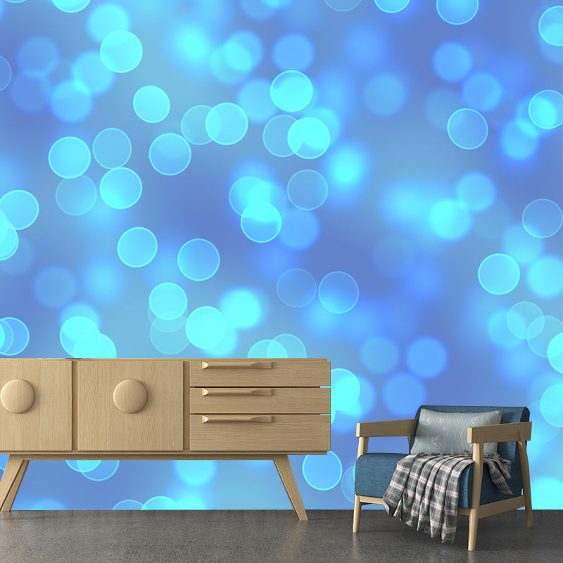 Bokeh Mural Wallpaper Moisture Resistant for Dining Room Wall Decor