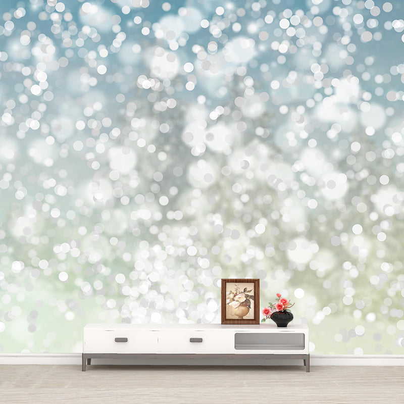 Contemporary Moisture Resistant Bokeh Mural Wall Covering for Decoration