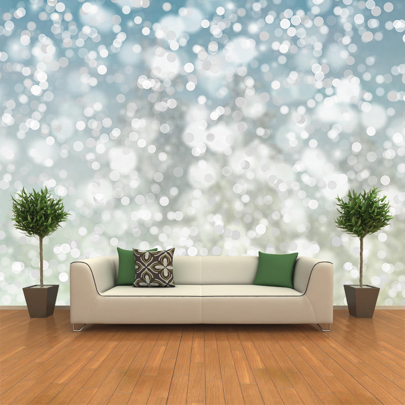 Contemporary Moisture Resistant Bokeh Mural Wall Covering for Decoration