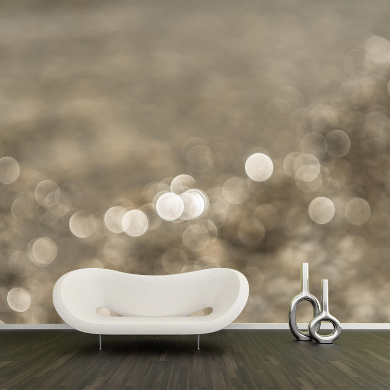 Moisture Resistant Bokeh Mural Wall Covering for Dining Room Home Decor