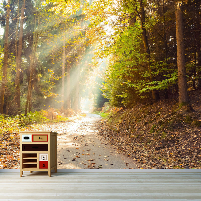 Forest Moisture Resistant Mural Wall Covering for Bedroom Wall Decor