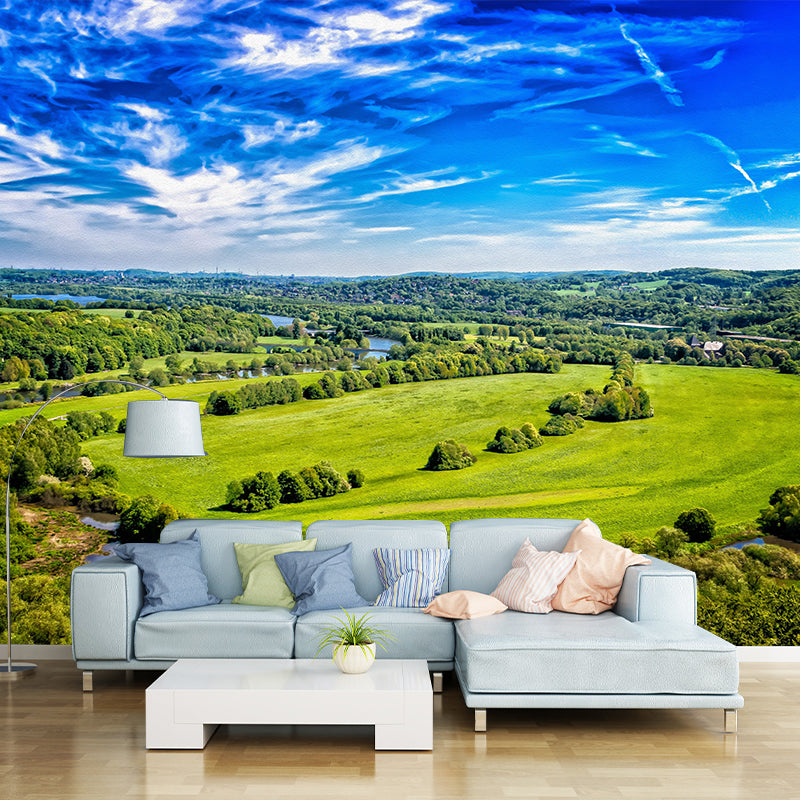 Forest Moisture Resistant Mural Wall Covering for Bedroom Wall Decor