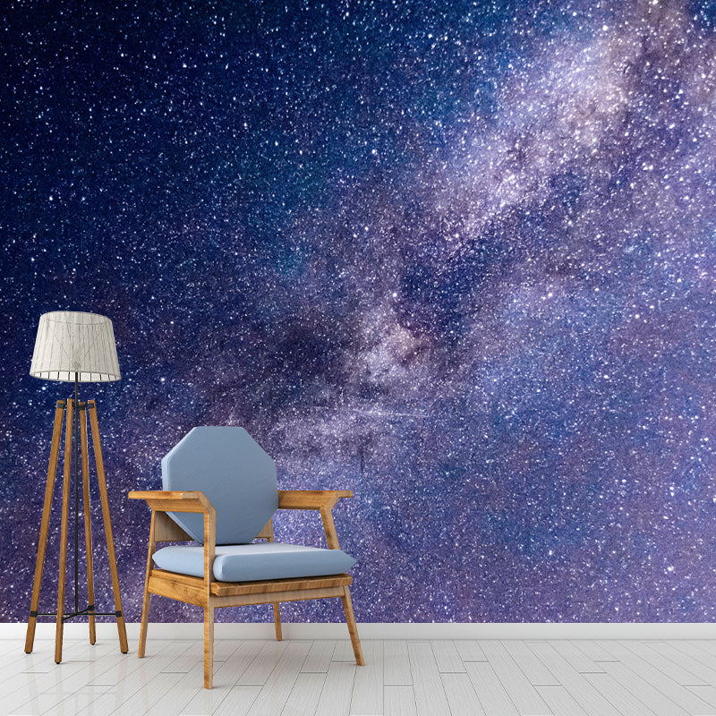 Mysterious Outer Space Wall Covering for Living Room Water Resistant Wall Decor