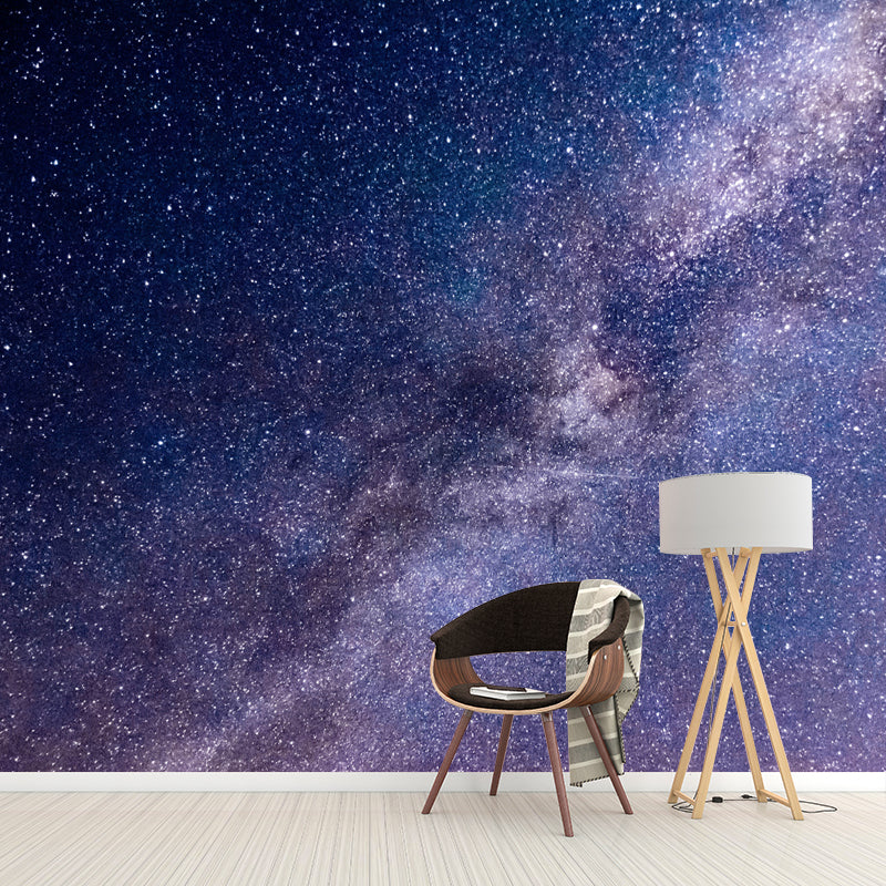 Mysterious Outer Space Wall Covering for Living Room Water Resistant Wall Decor