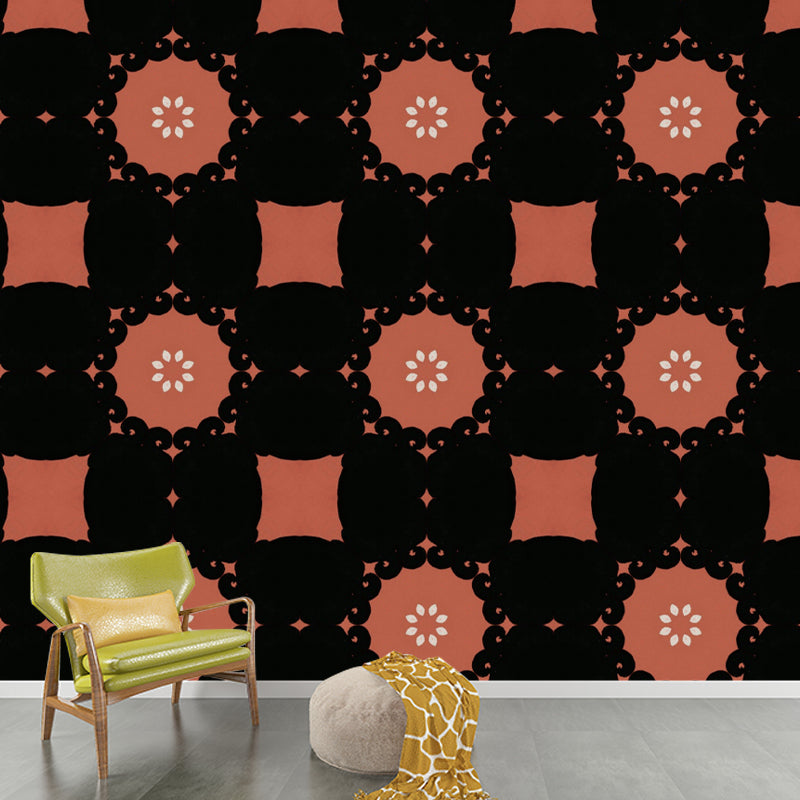 Geometric Patterns Wall Covering for Sleeping Room Home Decor, Made to Measure