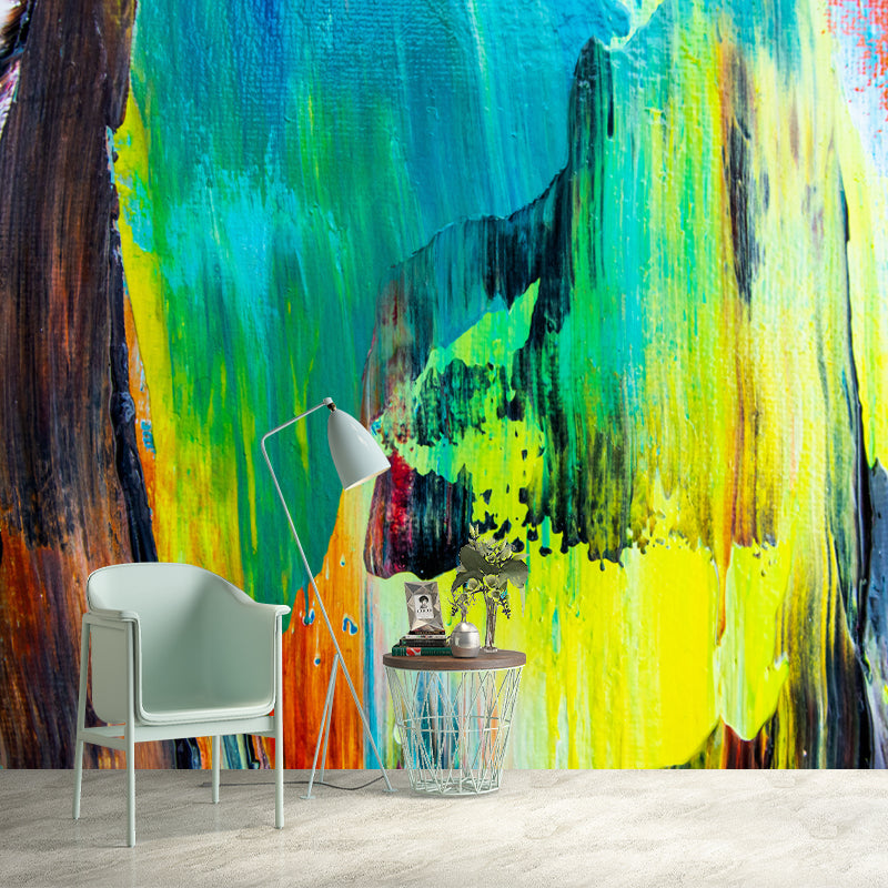 Abstract Wall Mural Personalized Minimalist Wall Covering for Living Room