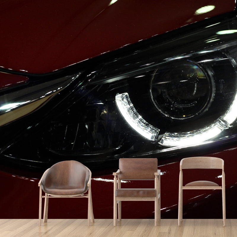 Car Mural for Boy's Bedroom Cool Wall Art, Moisture Resistant, Made to Measure