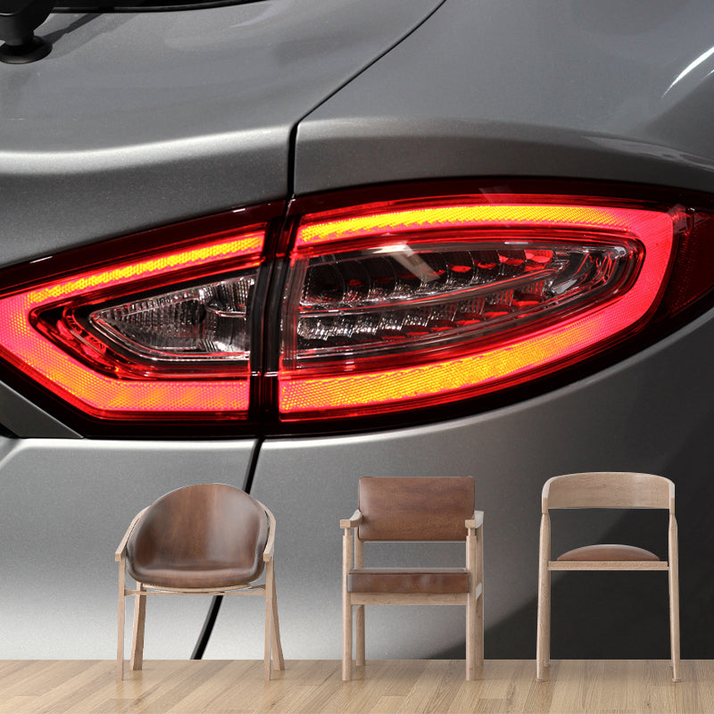 Modern Transportation Mural Wallpaper for Living Room, Personalized Size Available