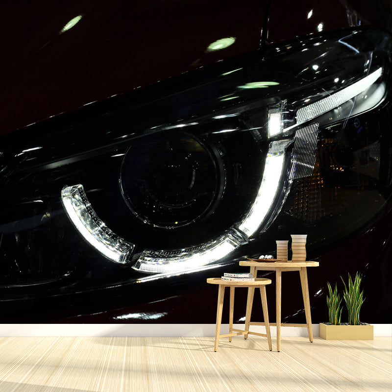 Modern Transportation Mural Wallpaper for Living Room, Personalized Size Available