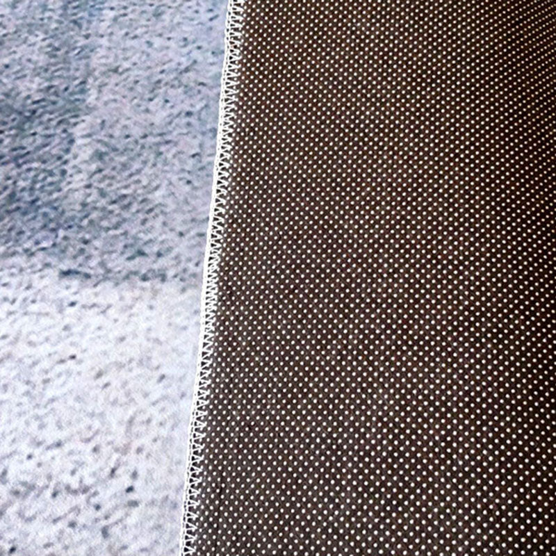 Modern Area Carpet Geometric Print Area Rug Polyester Living Room Carpet with Non-Slip Backing