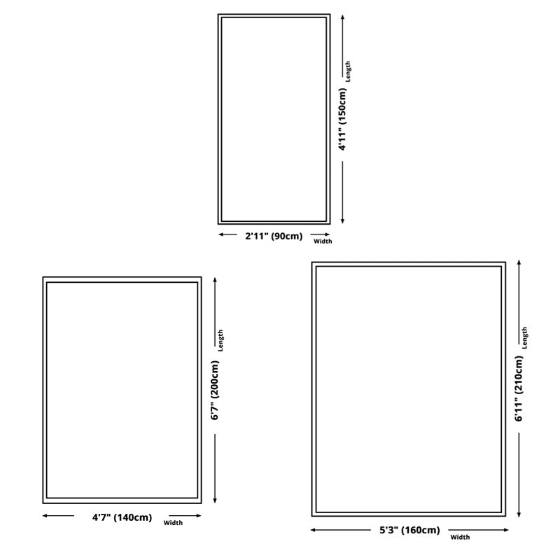 Mid-Century Indoor Rug Classic Floral Printed Carpet Stain Resistant Area Carpet for Living Room