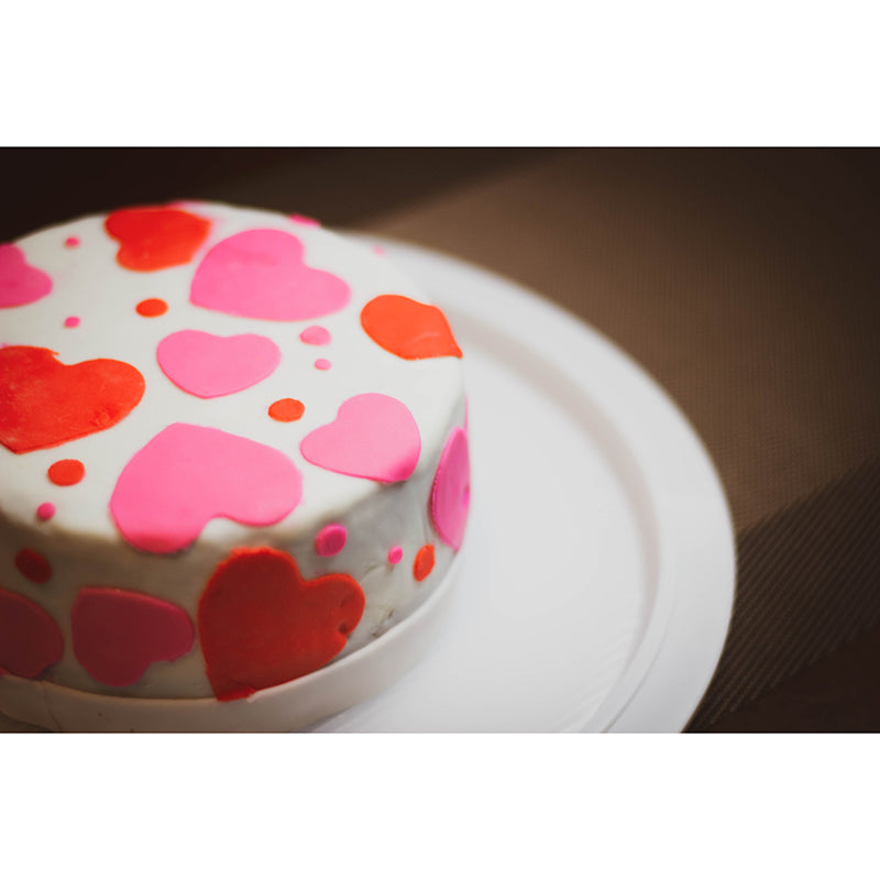 Minimalism Style Sweet Cake Mural Decal Waterproofing Wall Decor for Cake Shop