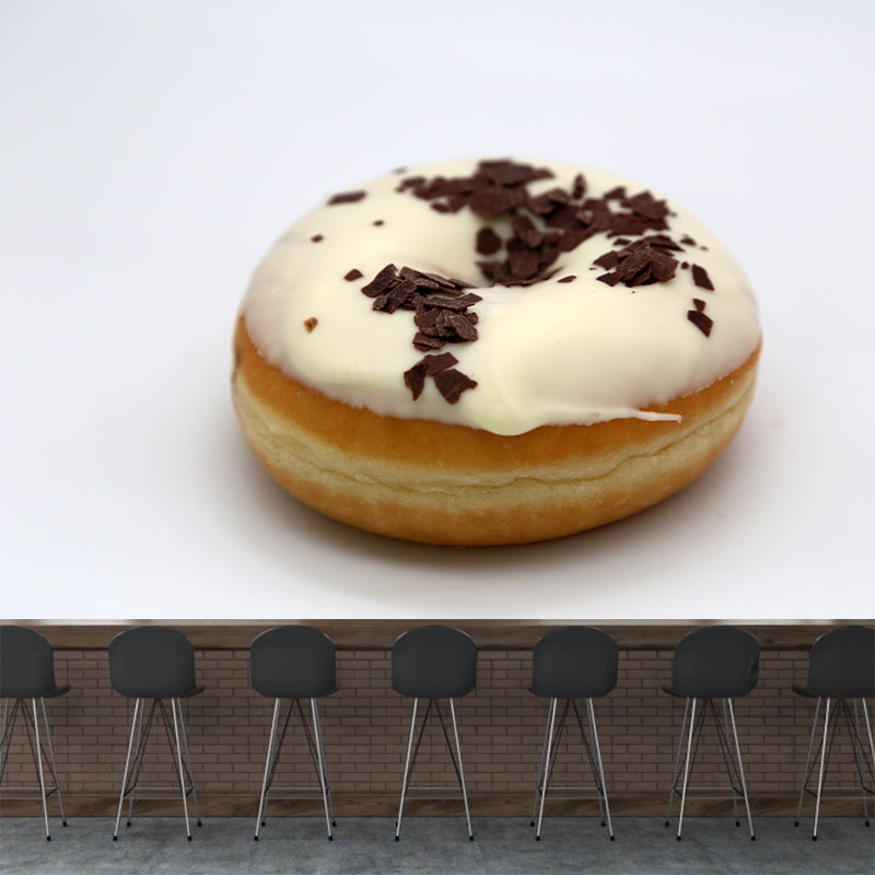 Sweet Donut Mural Wallpaper for Commercial Cake Shop, Custom Size Available