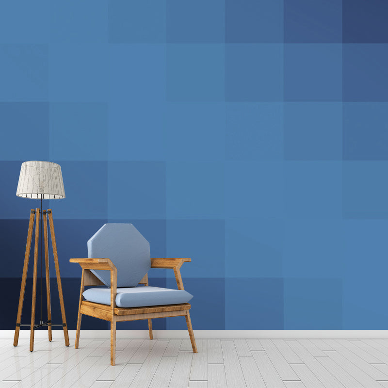 Lattice Geometry Customized Modern Wall Covering for Sleeping Room, Waterproofing