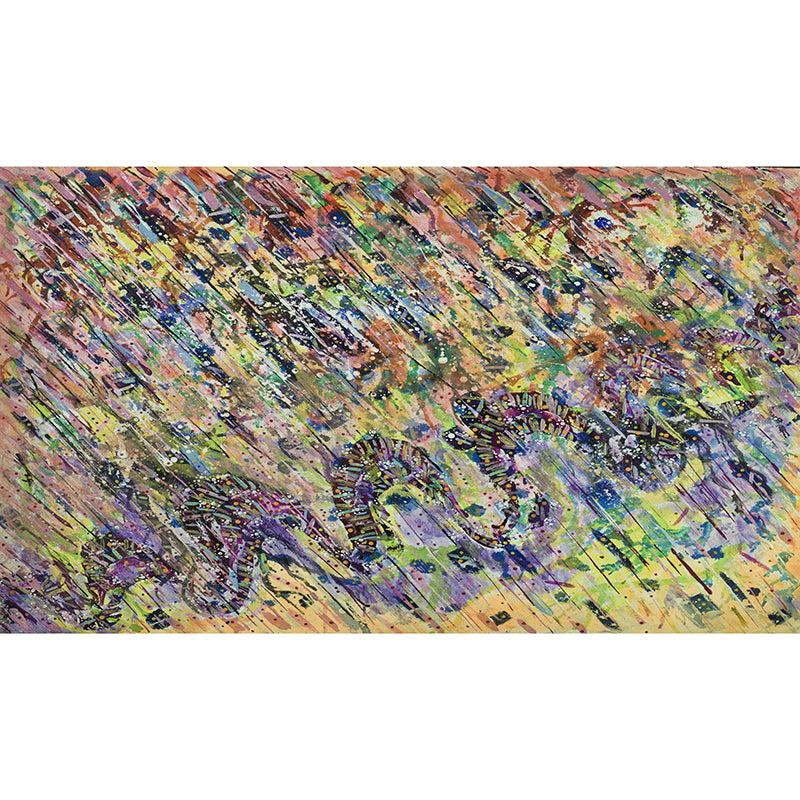 Modern Abstract Mural Stain Resistant Wall Decor for Living Room Bedroom