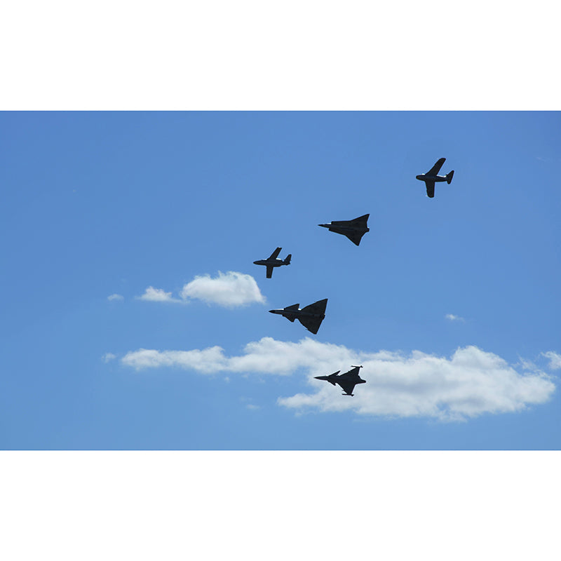 Air Plane Mural Wallpaper for Sleeping Room Decoration, Personalized Size