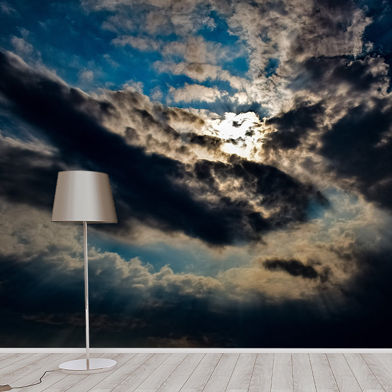 Changeable Sky Clound Mural Wall Paper Home Decorations for Kitchen Living Room Bedroom