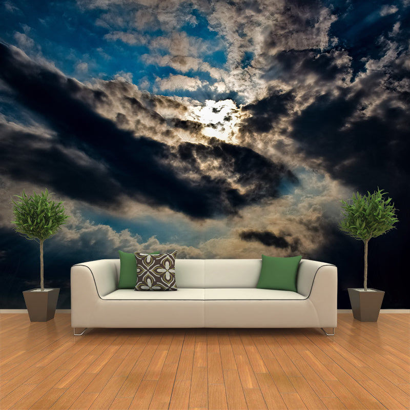 Changeable Sky Clound Mural Wall Paper Home Decorations for Kitchen Living Room Bedroom