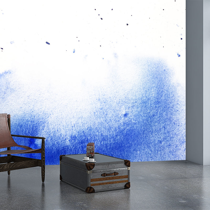 Simple and Abstract Mural Wallpaper Mildew Resistant for Bedroom Wall Decor