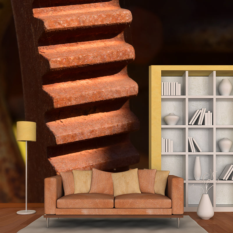 Metal Gear Wall Decor for Living Room Bedroom, Waterproofing, Made to Measure