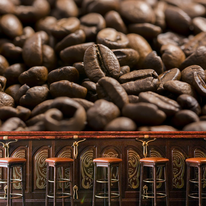 Soft Color Coffee Beans Mural Wallpaper Photography Restaurant Wall Mural