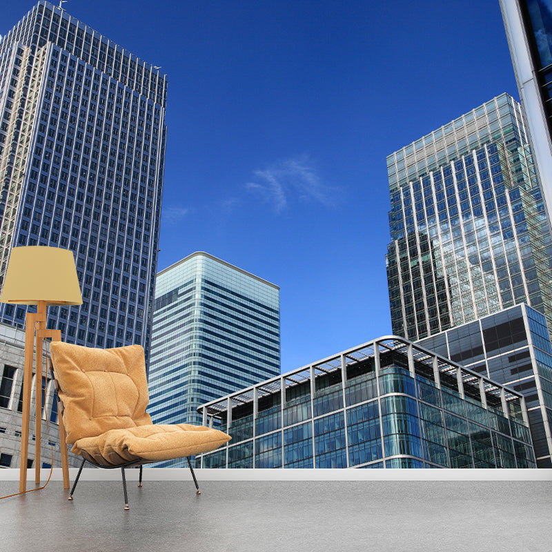 Construction Mural Wallpaper Environmental Modern Sleeping Room Decoration