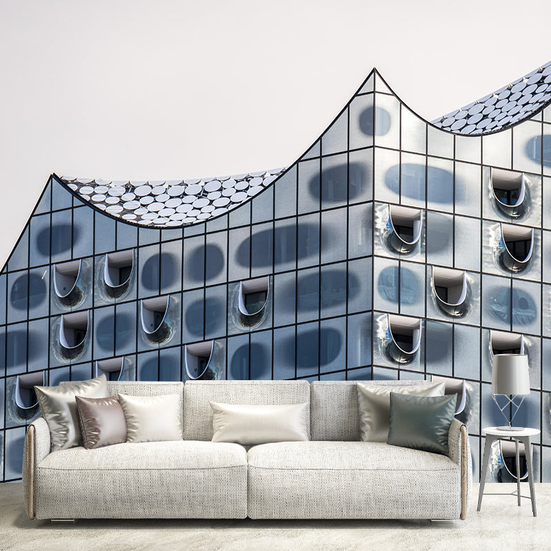 Photography Construction Mural Wallpaper Mildew Resistant Bedroom Decoration