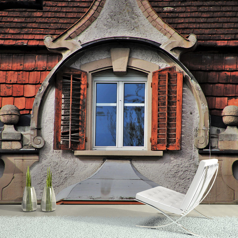 Photography Construction Mural Wallpaper Mildew Resistant Bedroom Decoration