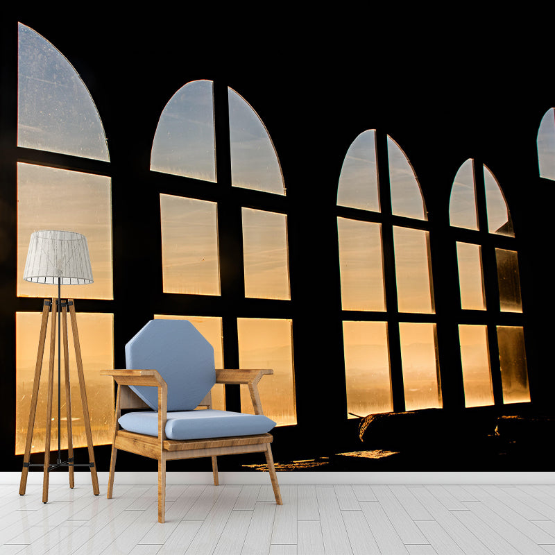 Photography Construction Mural Wallpaper Mildew Resistant Bedroom Decoration